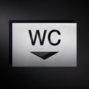 PHOS Design Hinweisschild Wegweiser WC Letreros / Rótulos Manillas / Herrajes Pictogramas Señalización