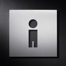PHOS Design Hinweisschild WC Jungen Letreros / Rótulos Manillas / Herrajes Pictogramas Señalización