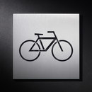 PHOS Design Hinweisschild Fahrradstellplatz Directional signage / Wayfinding Fittings Lettering / Symbols Symbols / Signs