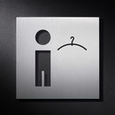 PHOS Design Hinweisschild Herren Umkleide Maniglie Pittogrammi Pittogrammi / Scritte Segnaletica Segnaletica/Orientamento