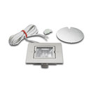 Hera ARF-Q78 / ARF-QB - Square recessed halogen luminaire to ﬁt 78mm cut-out Furniture integrated lights Furniture lights Integrated lighting Recessed ceiling lights Spotlights