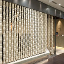 Bamboo screen in-situ Kenzan