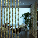 Bamboo screen in-situ Kenzan