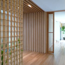 Kenzan Bamboo screen in-situ Partition systems