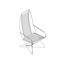 Till Behrens Systeme KSl 0.10 Longe Chair Garden lounge Lounge area / Waiting room Seating