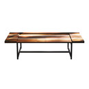 BassamFellows Stripe Bench Exhibition spaces Garden seating Lounge area / Waiting room Seating
