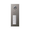 Door station stainless steel | 8-gang with video Gira