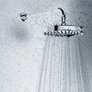 Vitrealspecchi Madras® Gocce Cristalli Glass Glass: decorative glass Shower