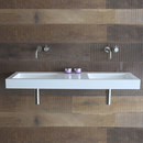 Not Only White Base double basin Vanity units / Wash basins