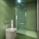 AMOS DESIGN BUILT IN toilet/shower green Douche