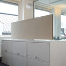 acousticpearls ARCHITECTS desktop Aussensitze Raumakustik Raumtrennung Schreibtische