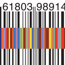 Cobalti Barcode Wandbeläge / Tapeten Wandbilder / Wall Art