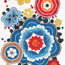Bisazza Bloem Rosso