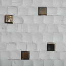 Cocomosaic tiles fancy white ceramic Cocomosaic