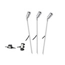 UNEX Earth rod Set LED Garden lighting LED lights Recessed floor lights