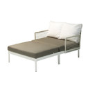 Fischer Möbel Lodge chaise longue Garden lounge