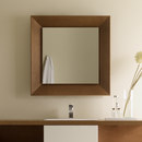 CODIS BATH Miroir acec cadre oblique carré Miroirs de salle de bain