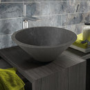 CODIS BATH Conico negro washbasin Waschtische / Waschplätze