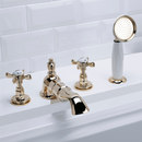 Devon&Devon Antique 4 hole bath set Bathrooms taps