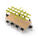 BuzziSpace BuzziGrid Acustica Pannelli / Sistemi fonoassorbenti Sedute per esterno Separazione ambienti