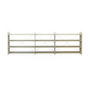 Nurus Mono H:137 Open Shelf System Aufbewahrung Stauraummöbel