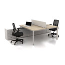 Nurus Plato Double Working Desk Office workstations