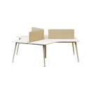 Nurus Lunar Triple Working Desk Systèmes de bureaux