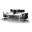 Nurus Plato Triple Working Desk Systèmes de bureaux