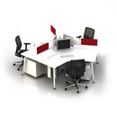 Nurus U too 120° Angel Desk Systèmes de bureaux
