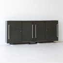 ZEITLOS – BERLIN Sideboard "Olympia" aus der Mauser Rundform Stahlmöbelserie Aufbewahrung Stauraummöbel
