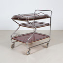 ZEITLOS – BERLIN Mid Century tea trolley with removable tray Complements Kitchen furniture