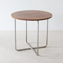 ZEITLOS – BERLIN Round tubular steel table in Bauhaus Design Ristorazione Tavoli