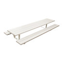 CASSECROUTE Aluminium Bench