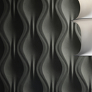 3D Surface Onda Minéral composite Panneaux muraux