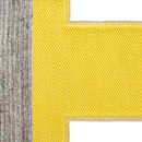 Gandía Blasco Mangas Space Rug Big Rectangular Yellow Plait Moquette / Tappeti