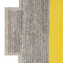 Gandía Blasco Mangas Space Rug Square Yellow Plait Moquette / Tappeti