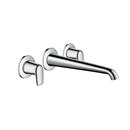 Axor Bouroullec mélangeur lavabo 3 trous pour installation encastrée murale bec 245 mm Hansgrohe