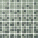 Casamood Vetro Chroma Transit Salvia Mosaicos de pared Mosaicos de suelo Pavimentos de exterior Suelos de vidrio Vidrio Vidrio: mosaicos