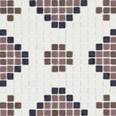 Casamood Vetro Pattern 04A Bodenbeläge Glas Glas: Mosaike Glasböden Mosaike Wandmosaike