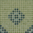 Casamood Vetro Pattern 01B Finale Glass Glass flooring Glass: mosaics Mosaics Outdoor flooring Wall mosaics