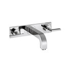 Axor Citterio 3-Hole Basin Mixer for concealed installation with lever handles escutcheons and spout 226mm DN15 wall mounting Hansgrohe