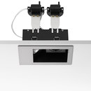 Flos Micro Battery Asymmetric 2L PAR16 Office lights Recessed ceiling lights Retail display lights Spotlights
