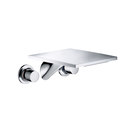 Axor Massaud 3-Loch Waschtischarmatur Unterputz Wandmontage mit Auslauf 262 mm DN15 Hansgrohe