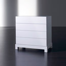 Meridiani Douglas Night table with four drawers Beds and complements Storage / Shelving