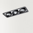 ARKOSLIGHT Look 3 combi Illuminazione per spazi commerciali Illuminazione per ufficio Lampade da incasso a soffitto Lampade spot