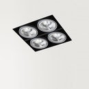 ARKOSLIGHT Orbital trimless 4t Focos reflectores Iluminación de empotrado de techo Iluminación de oficina Iluminación para espacios comerciales