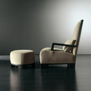 Meridiani Garbo Armchair Pouf Lounge area / Waiting room Seating