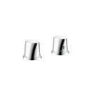 Axor Starck Organic Set de finition pour thermostatique 2 trous pour montage sur bord de baignoire ou plage de carrelage Hansgrohe