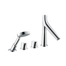 Axor Starck Organic Set de finition 4 trous thermostatique pour montage sur bord de baignoire Hansgrohe