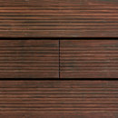 MOSO bamboo products Bamboo X-treme ribbed side up Bambou Revêtements de sols extérieur